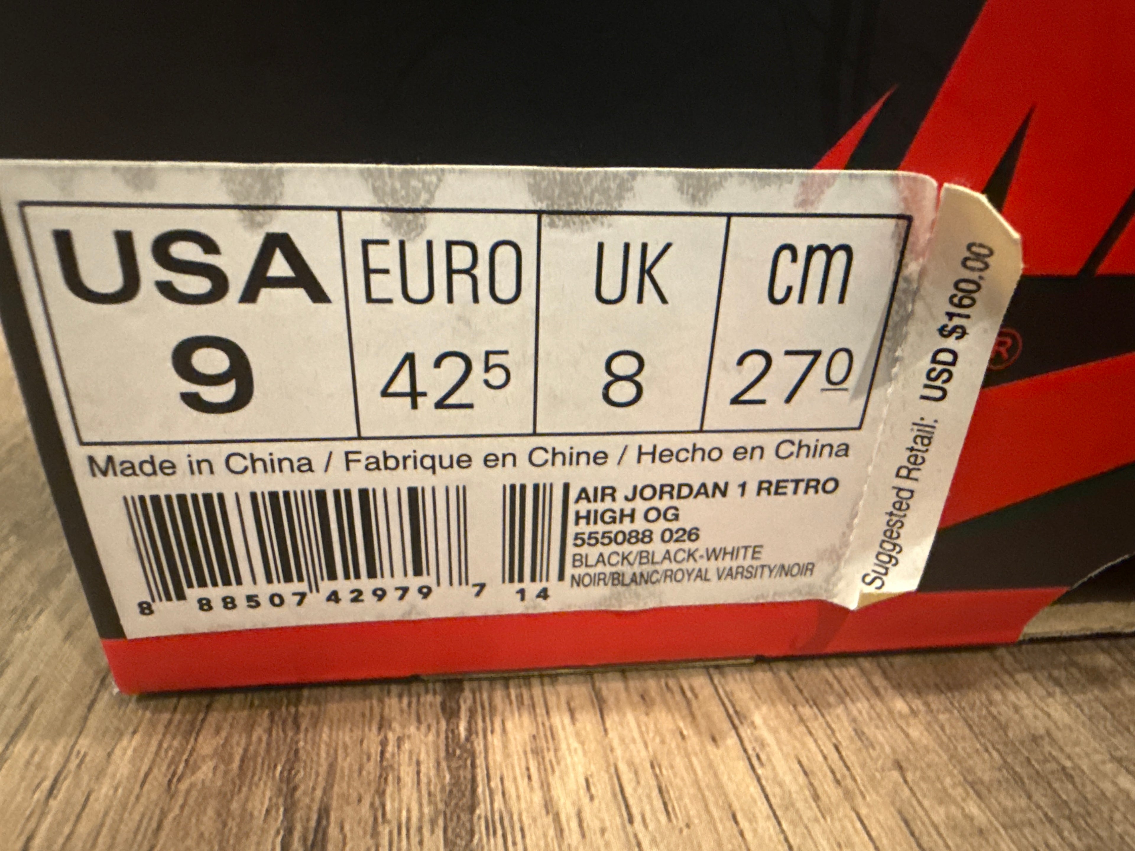 Jordan 1 Retro