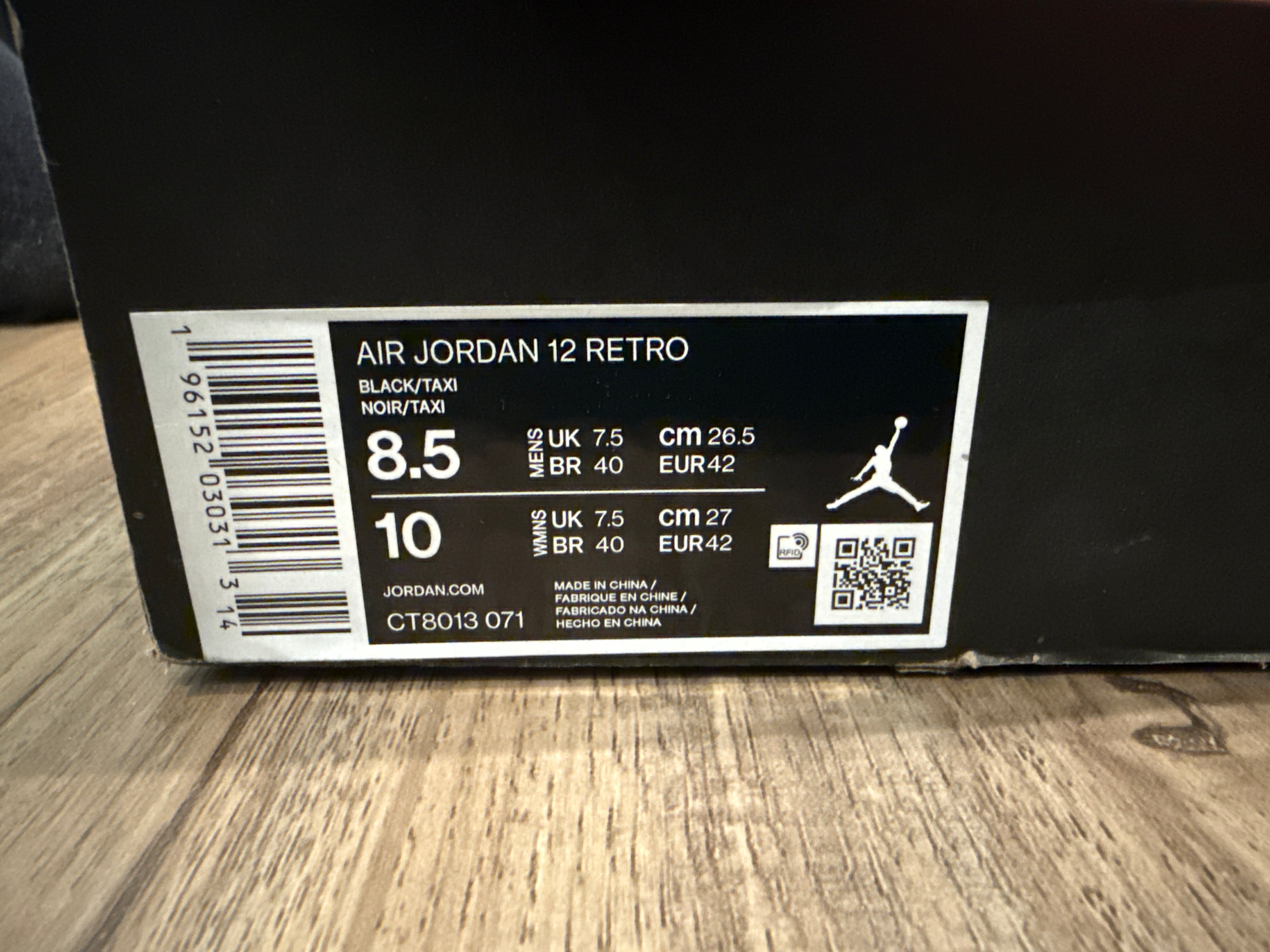 Jordan 12 Retro